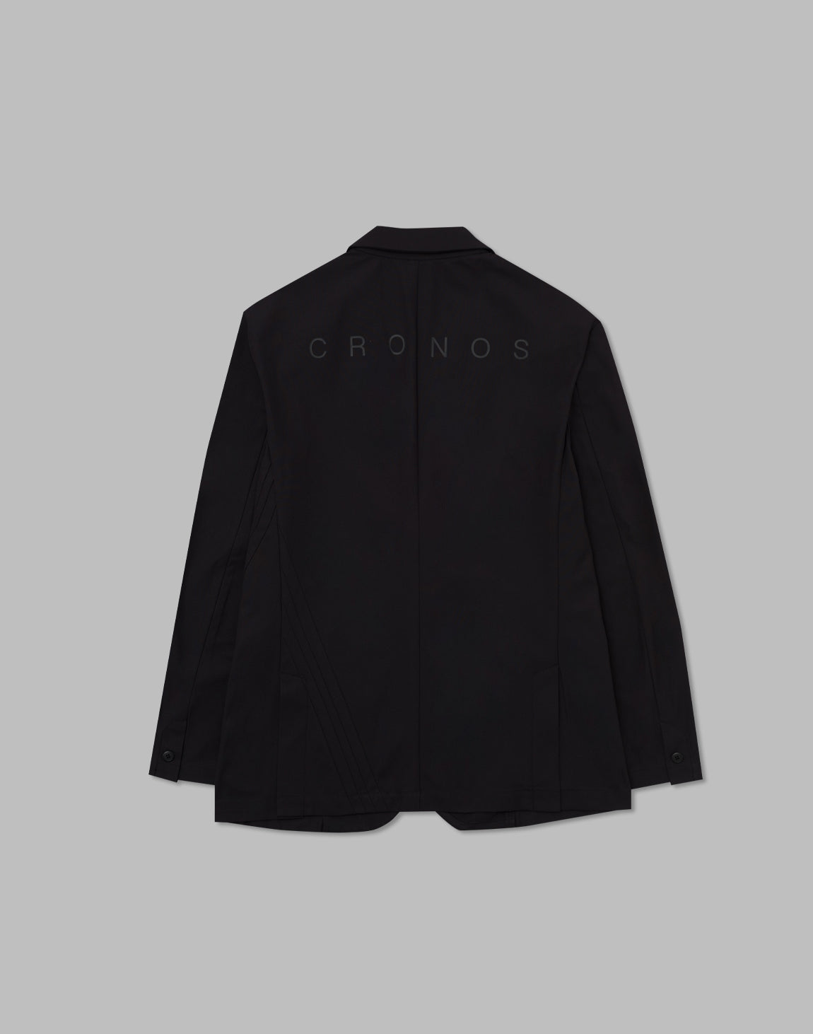 CRONOS BLACK STRIPED JACKET【BLACK×BLACK】 – クロノス CRONOS Official Store