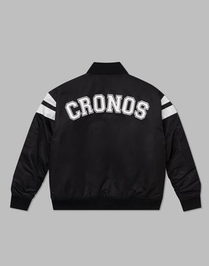 CRONOS 女款 全新 MA-1 [黑色]