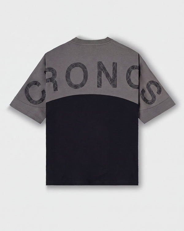 CRONOS BACK LOGO DOLMAN S/S TEE【D.GRAY】