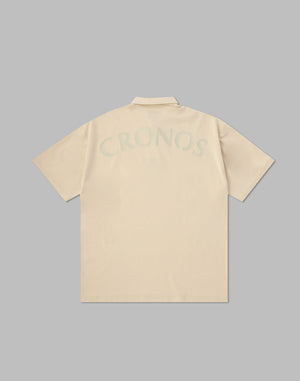CRONOS 刺繡 BOXLOGO POLO 衫 [蛋殼]