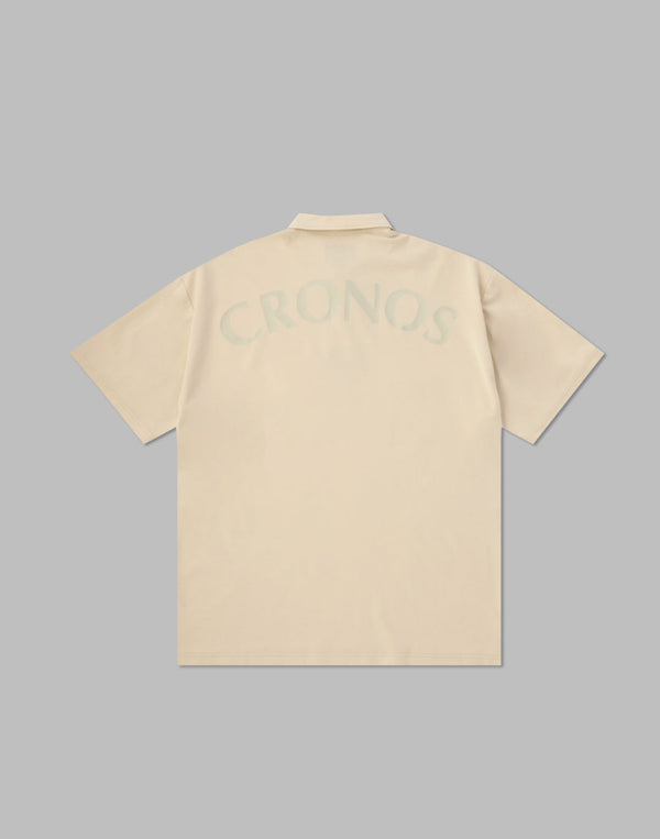 CRONOS 刺繡 BOXLOGO POLO 衫 [蛋殼]