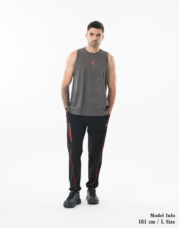 CRONOS REFLECT LINE SLEEVELESS【D.GRAY】