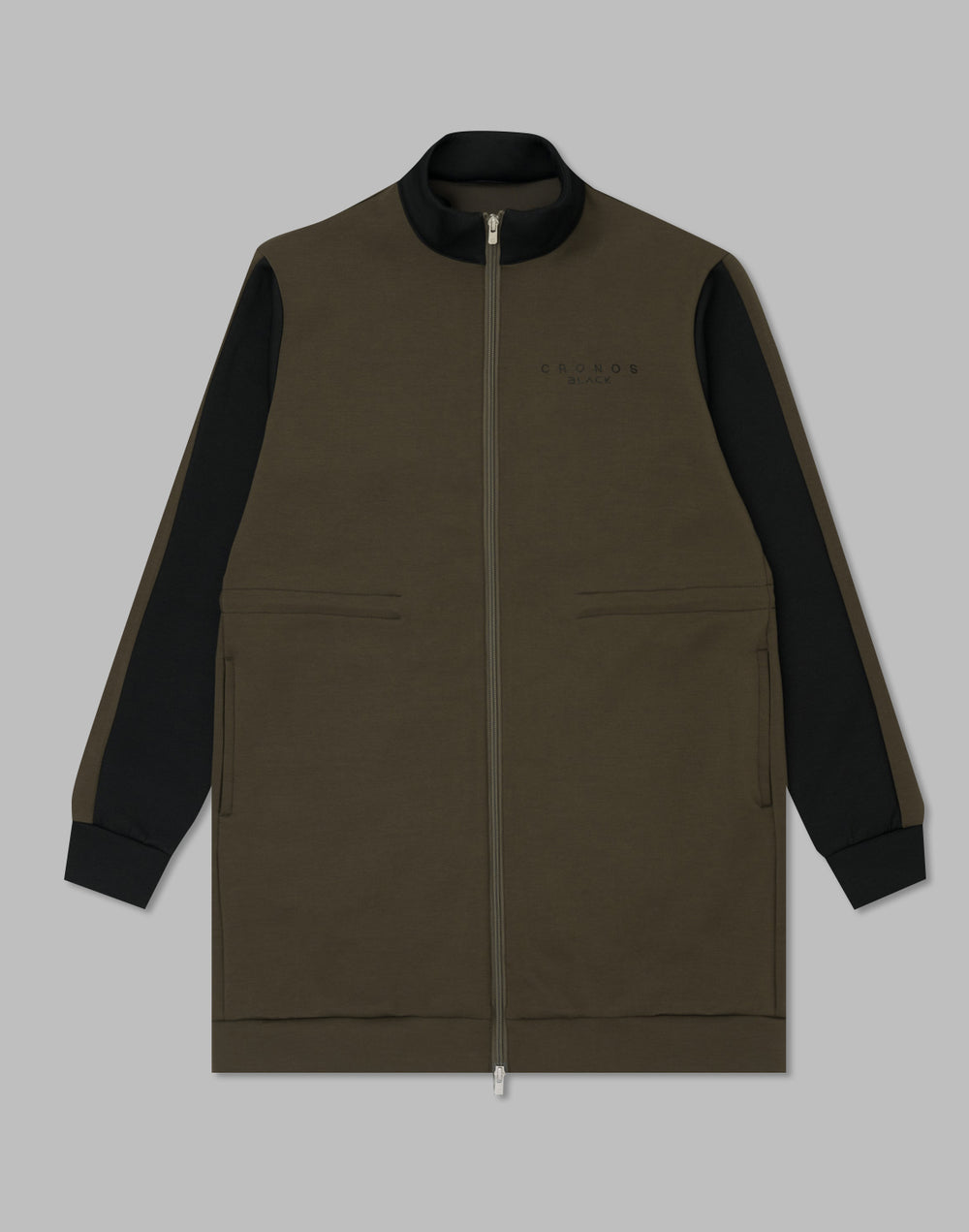 CRONOS BLACK ONE-PIECE OUTERWEAR [KHAKI]