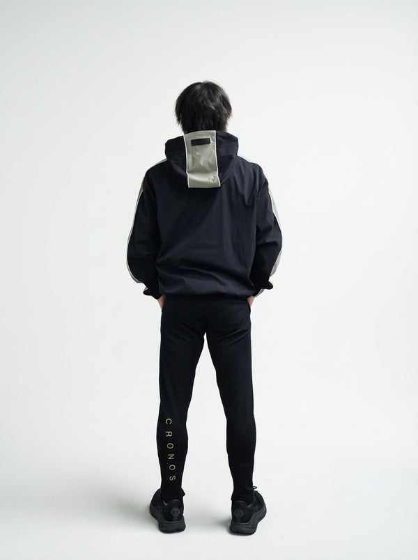 CRONOS HIGH-STRETCH SKINNY PANTS【BLACK×GOLD】