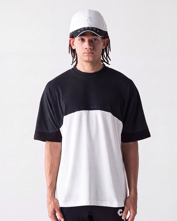 CRONOS BACK LOGO DOLMAN S/S TEE【BLACK×WHITE】