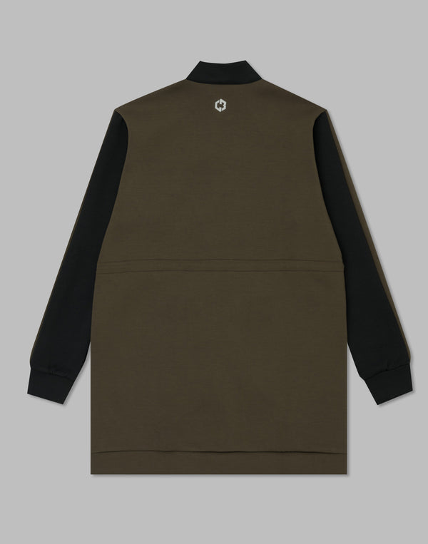 CRONOS BLACK ONE-PIECE OUTERWEAR【KHAKI】