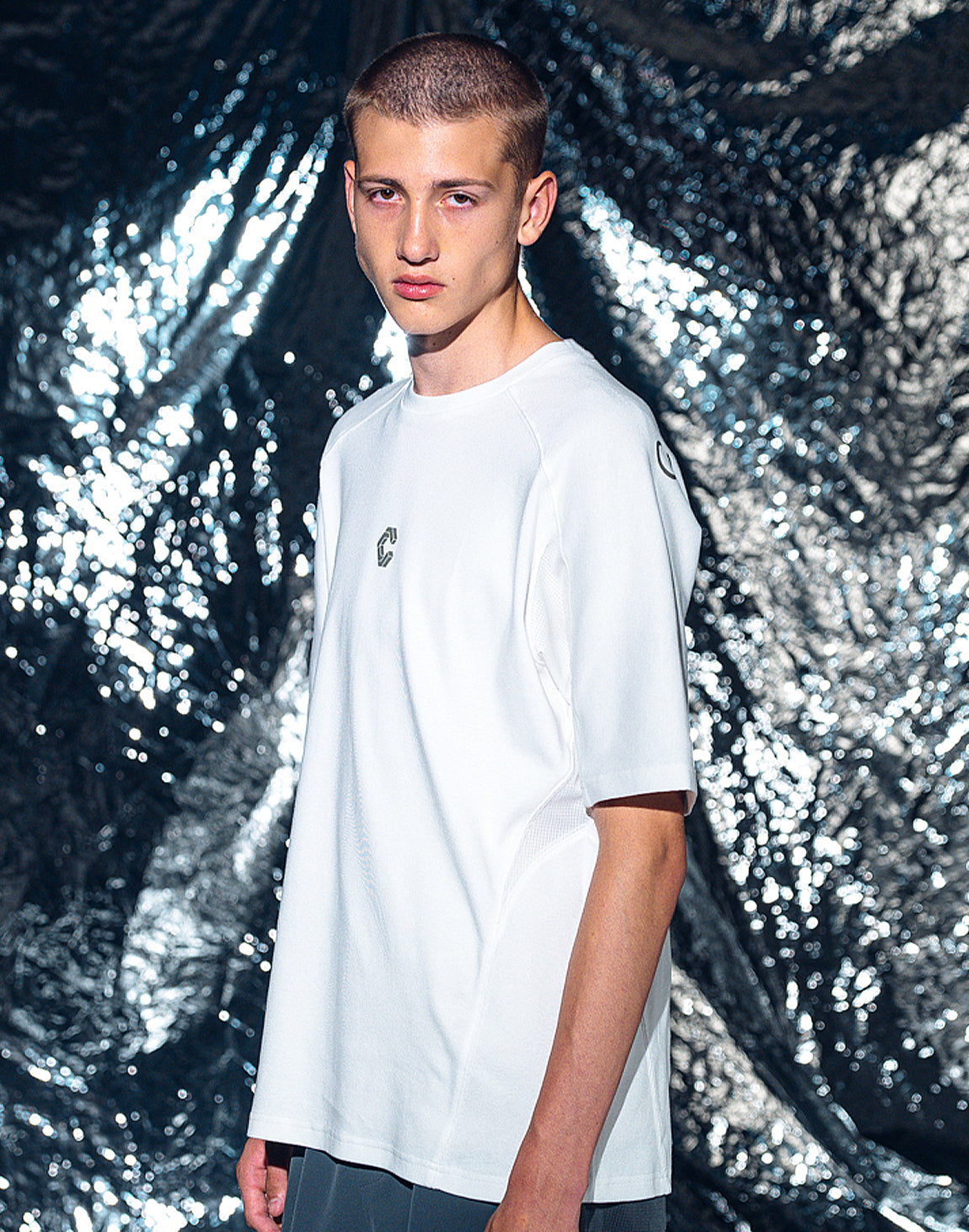 はわわCRONOS Tシャツ ホワイト 半袖 CRONOS T-SHIRTS