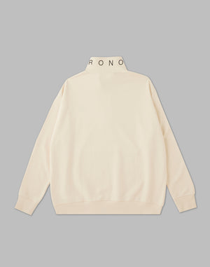 CRONOS HALF ZIP PULLOVER【CREAM】