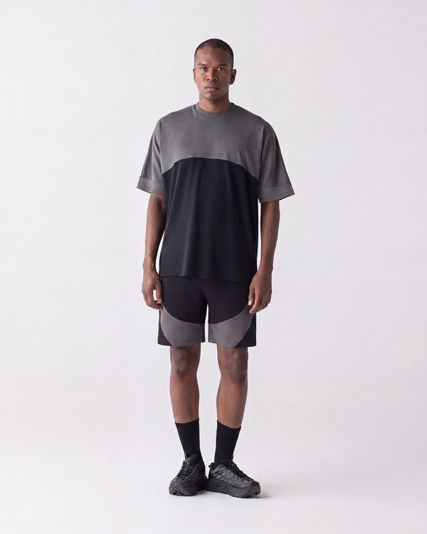 CRONOS BACK LOGO DOLMAN S/S TEE【D.GRAY】