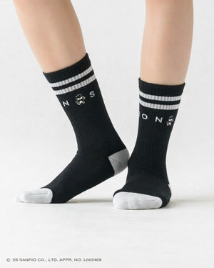 CRONOS×BAD BADTZ-MARU SOCKS 【BLACK】