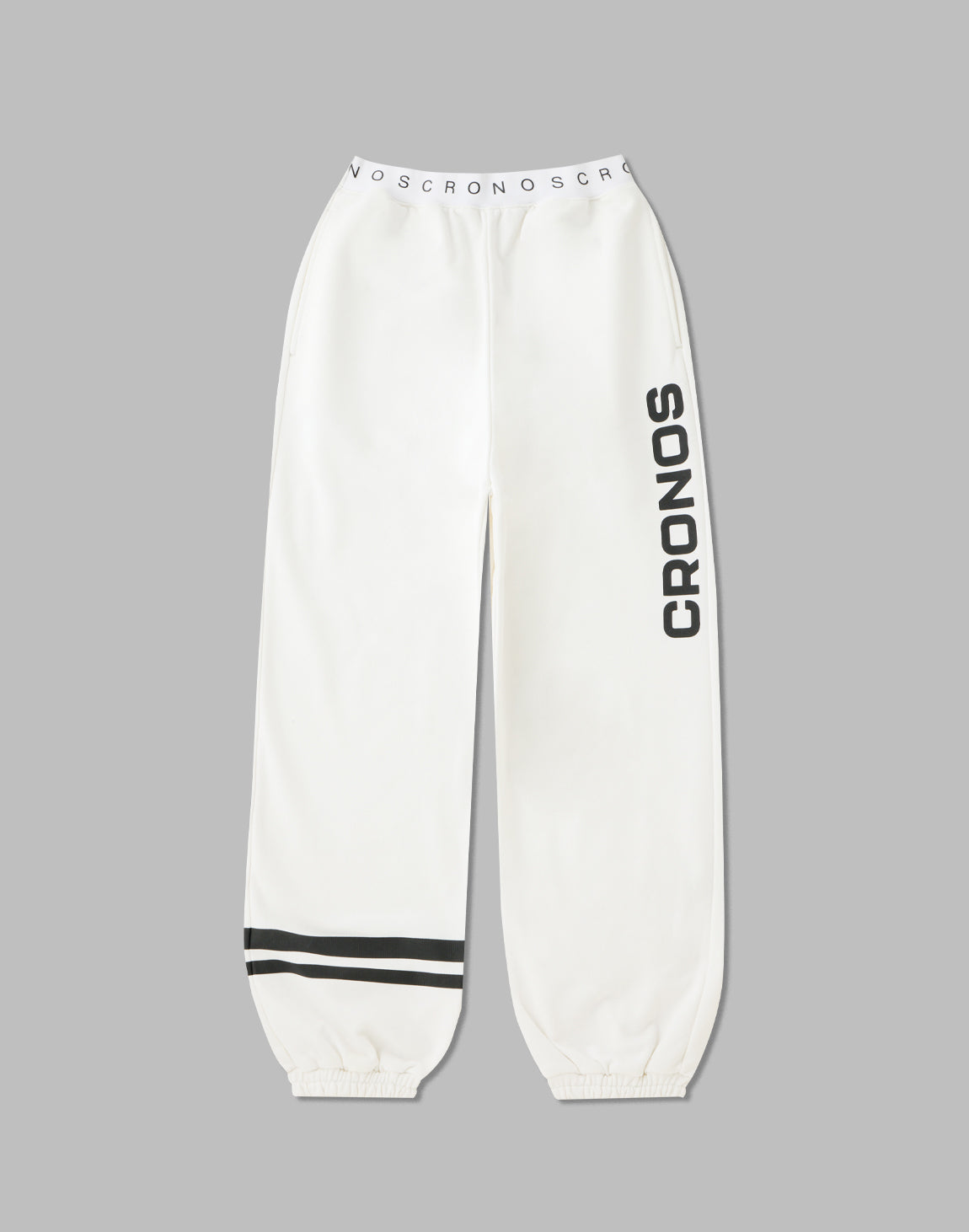 CRONOS WOMEN WAIST LOGO SWEAT PANTS – クロノス CRONOS Official Store