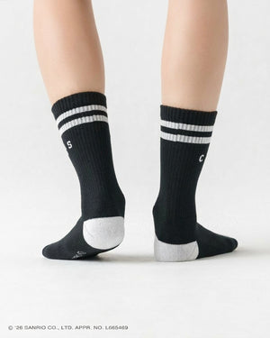 CRONOS×BAD BADTZ-MARU SOCKS 【BLACK】