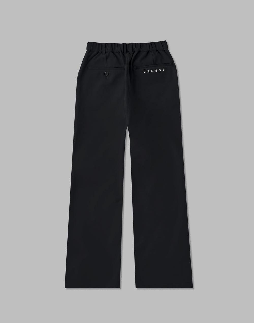 CRONOS WOMEN EASY CARE STRETCH PANTS【BLACK】