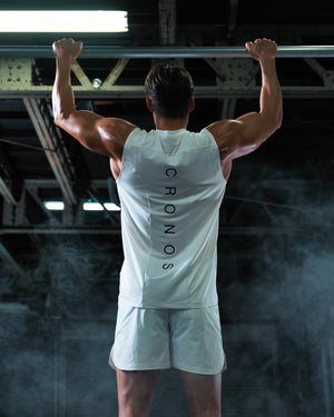 CRONOS x ITOI POWER SLEEVELESS [WHITE]