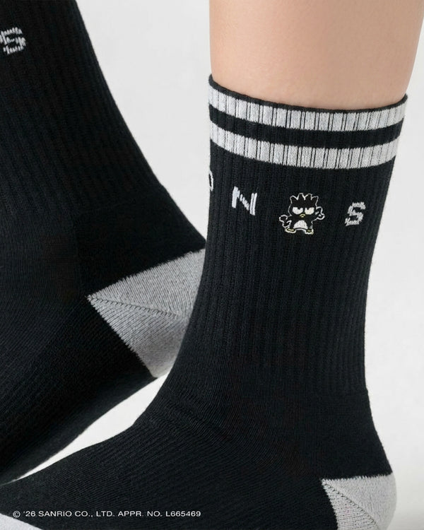 CRONOS×BAD BADTZ-MARU SOCKS 【BLACK】