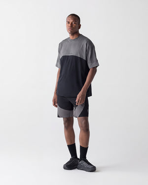 CRONOS BACK LOGO DOLMAN S/S TEE【D.GRAY】