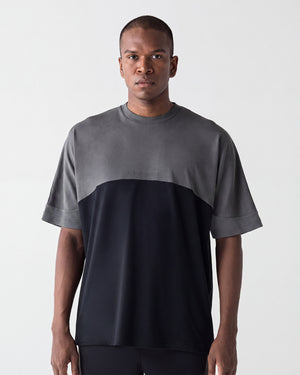 CRONOS BACK LOGO DOLMAN S/S TEE【D.GRAY】