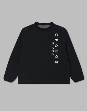 CRONOS BLACK REVERSIBLE PULLOVER【BLACK】