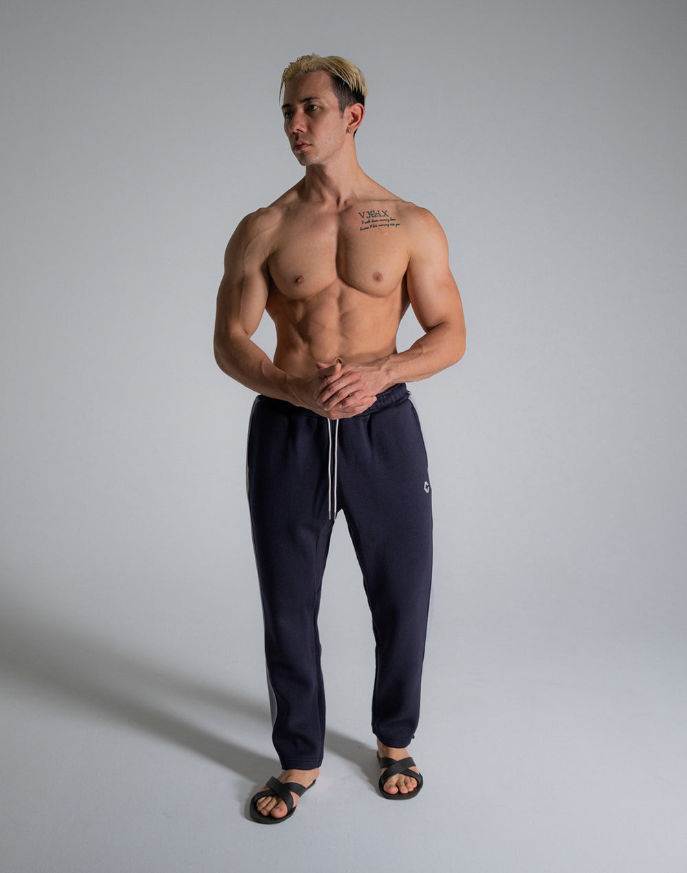 CRONOS ROOM OAGANIC LINE LONGPANTS【NAVY】