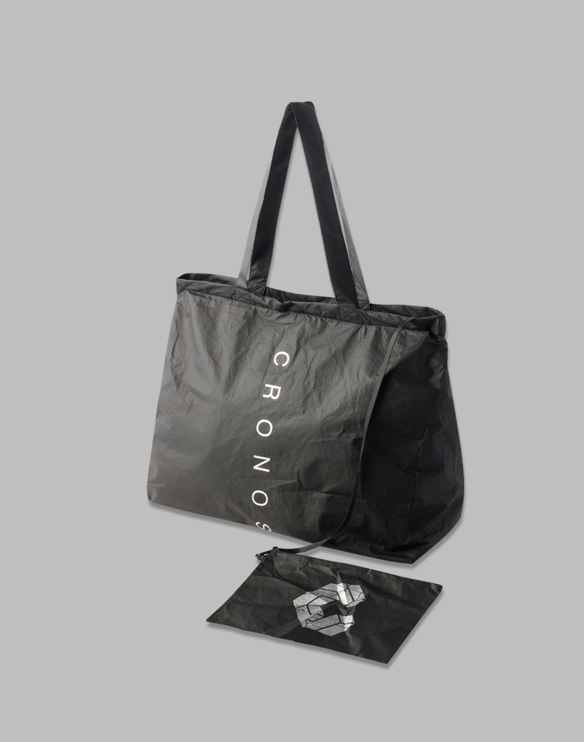 CRONOS PACKABLE TOTE BAG【BLACK】 – クロノス CRONOS Official Store