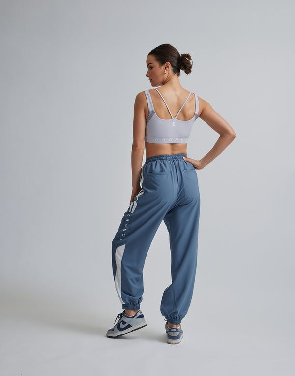 CRONOS WOMEN SPORTS MESH BRA【GRAY】