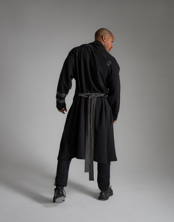 CRONOS ROOM ORGANIC ROMING GOWN【BLACK】