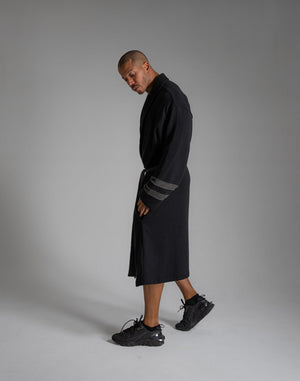 CRONOS ROOM ORGANIC ROMING GOWN【BLACK】