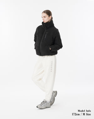 CRONOS WOMEN Lightweight Hooded Blouson [BLACK]