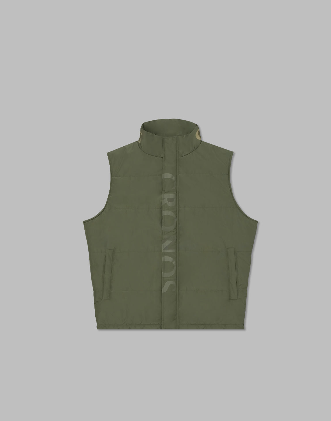 CRONOS STAND VEST【KHAKI】 – クロノス CRONOS Official Store