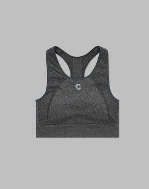 CRONOS WOMEN STRETCH BRA【GRAY】