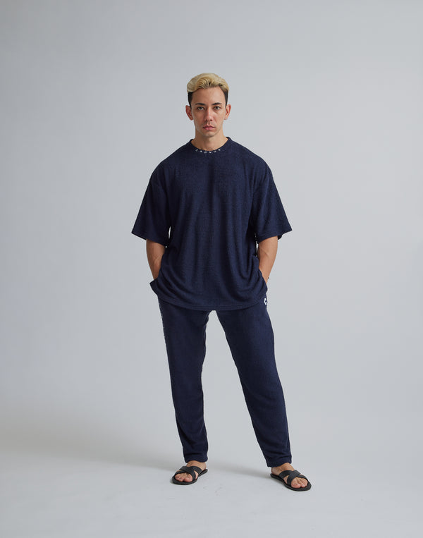 CRONOS ROOM OVERSIEZE T-SHIRTS【NAVY】