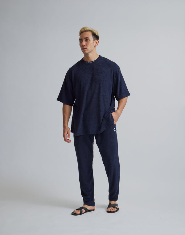 CRONOS ROOM OVERSIEZE T-SHIRTS【NAVY】
