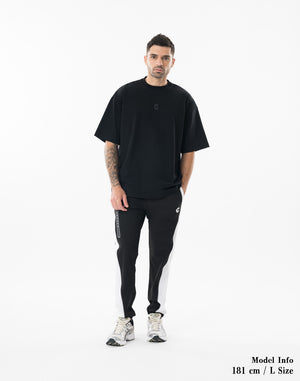 CRONOS SCRIPT SIDE S/S TEE【BLACK】