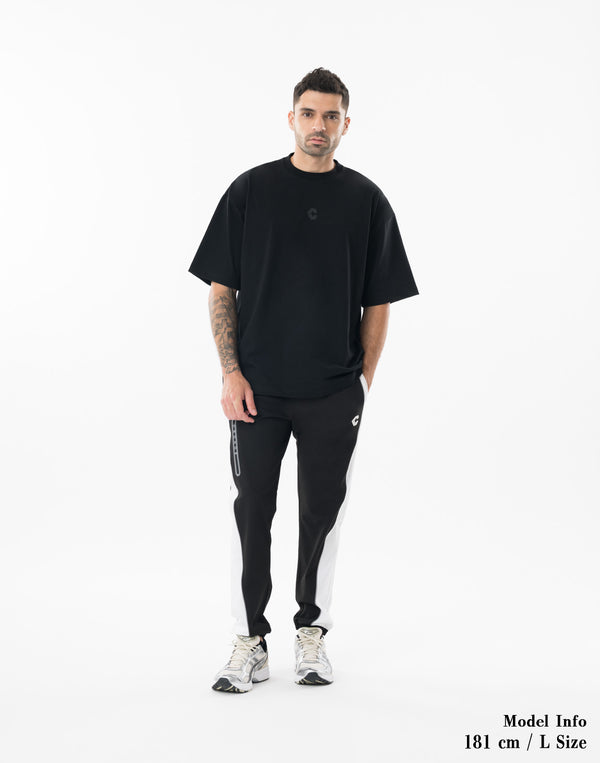 CRONOS SCRIPT SIDE S/S TEE【BLACK】