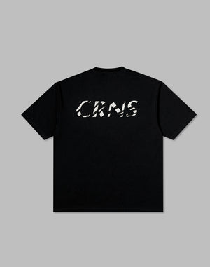 CRONOS STRIPED PATTERN OVERSIZE T-SHIRT