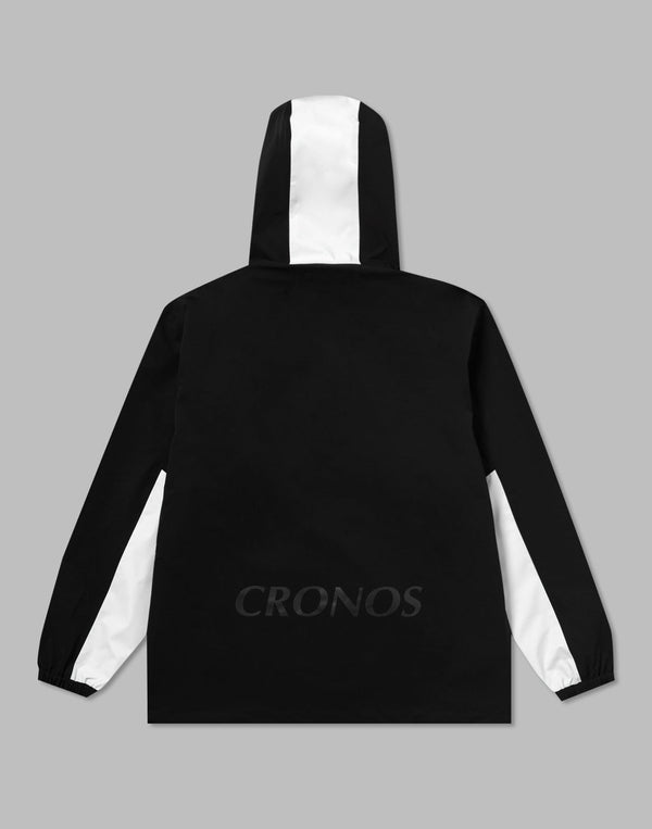 CRONOS 機能外套 [黑×白]