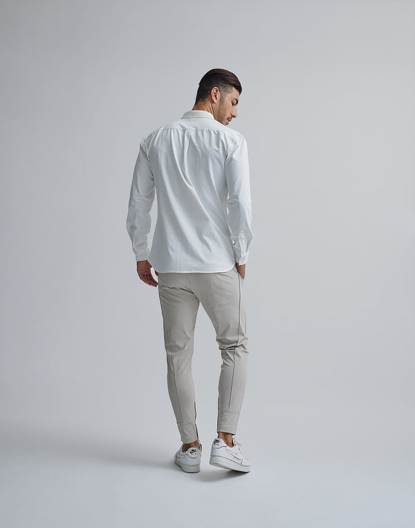 CRONOS BLACK BUTTON DOWN SHIRT