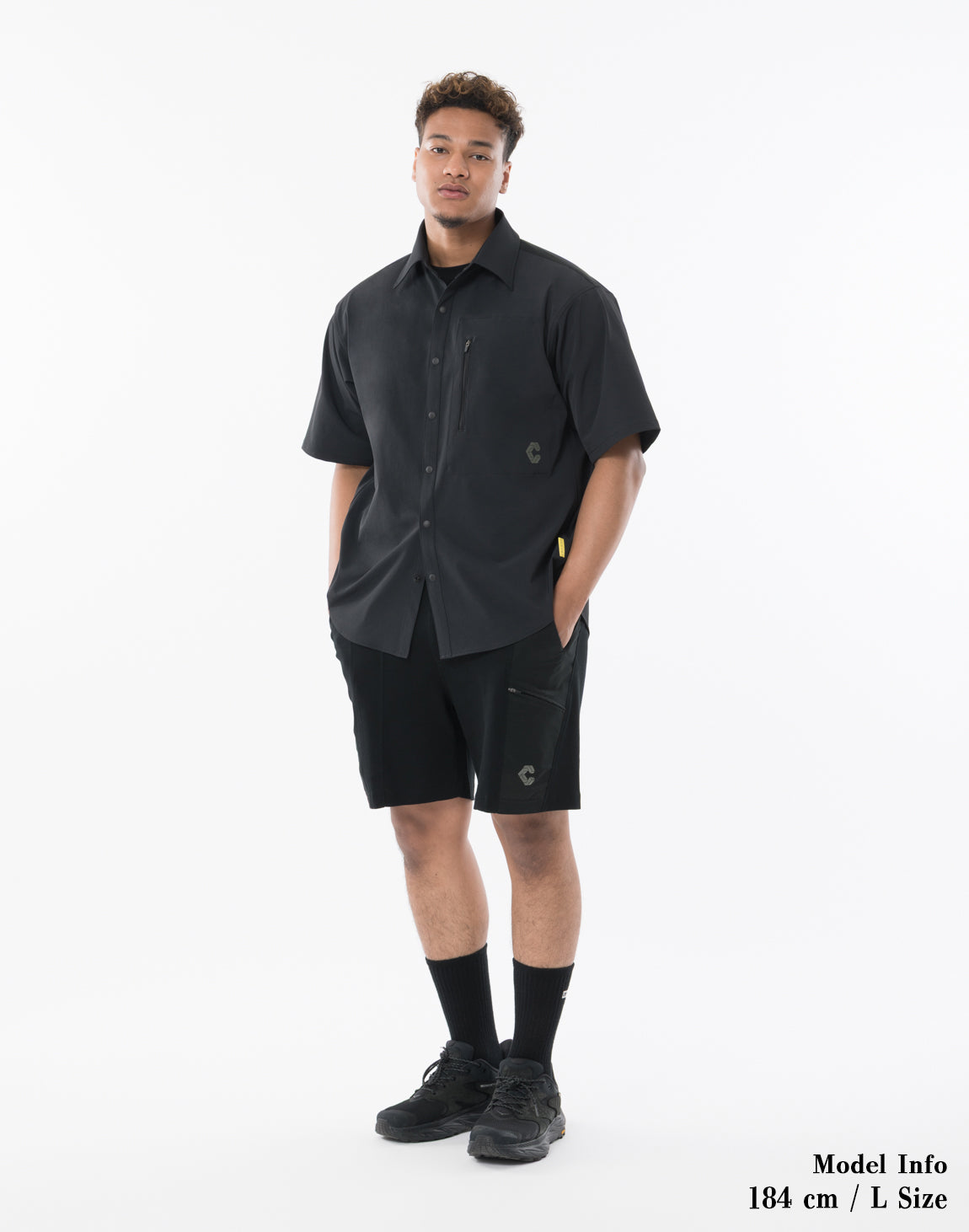 CRONOS HYBRID ACTIVE SHORTS【BLACK】