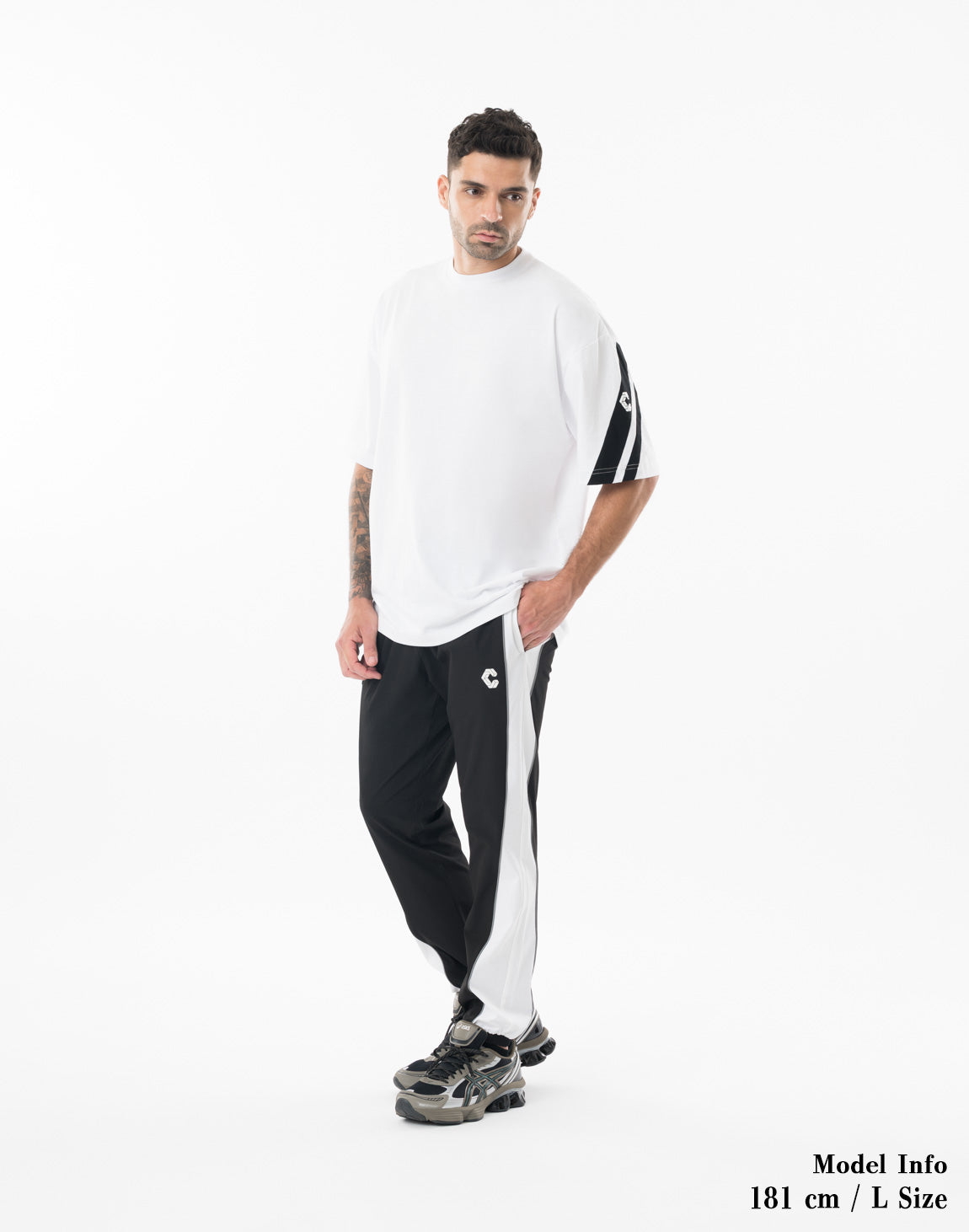 CRONOS SIDE STRIKE S/S TEE【WHITE】