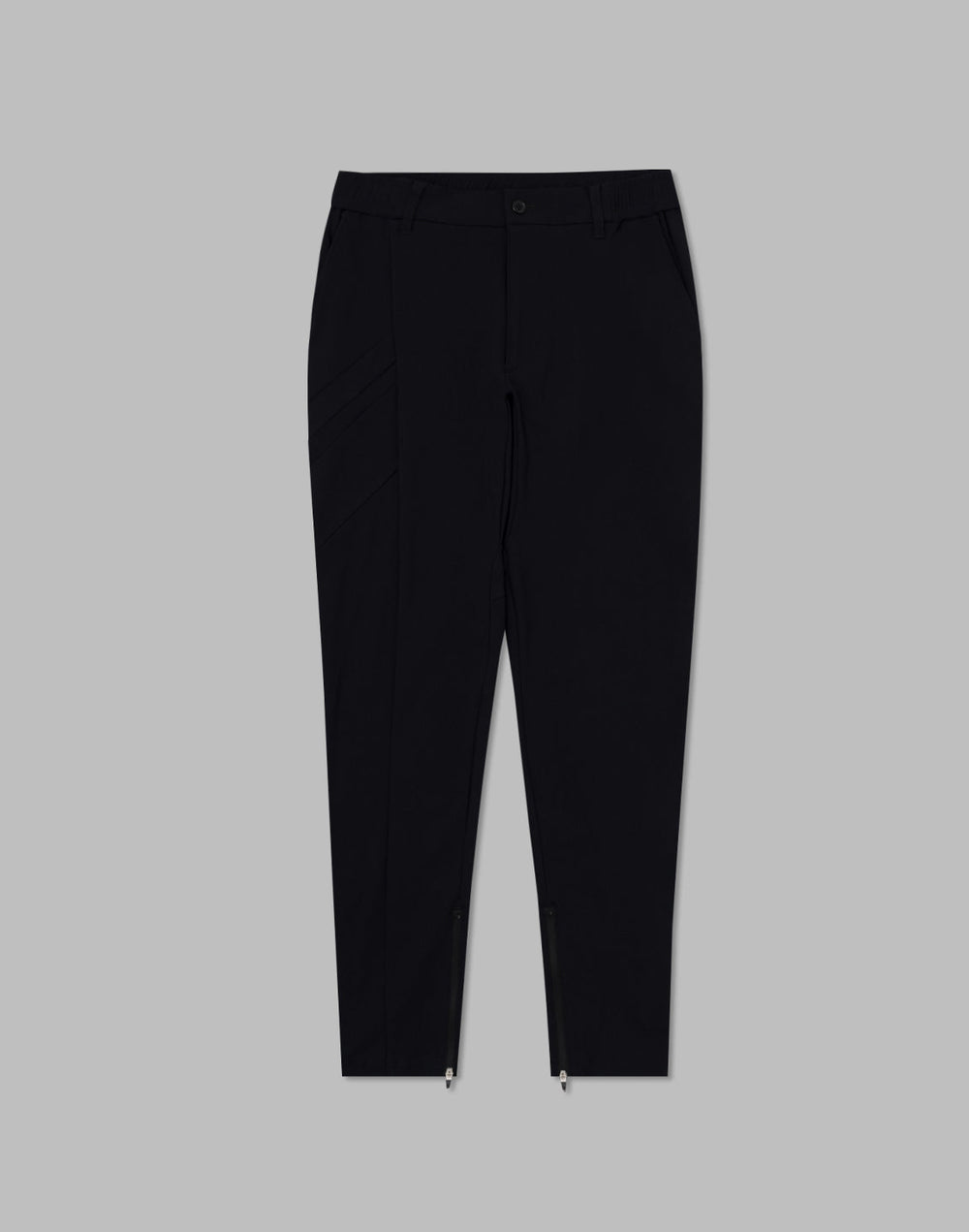 CRONOS BLACK STRETCH PANTS [BLACK×BLACK]