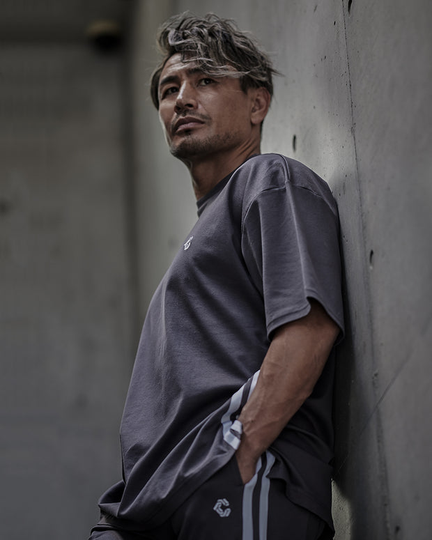 CRONOS ROOM 2 LINE SHORTS【BLACK】