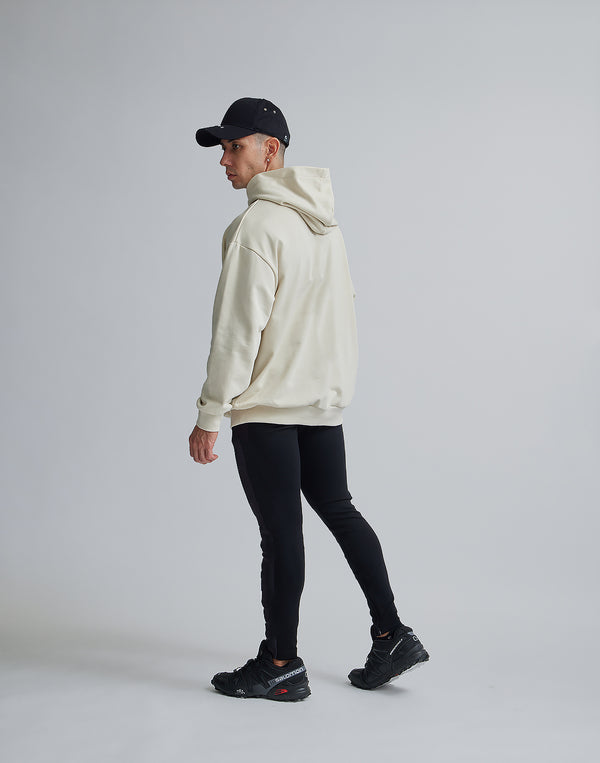 CRONOS SIGNATURE LOGO HOODIE【CREAM】