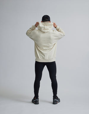 CRONOS SIGNATURE LOGO HOODIE【CREAM】