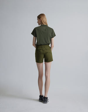 CRONOS BLACK SIDE LINE MOCKNECK [KHAKI]