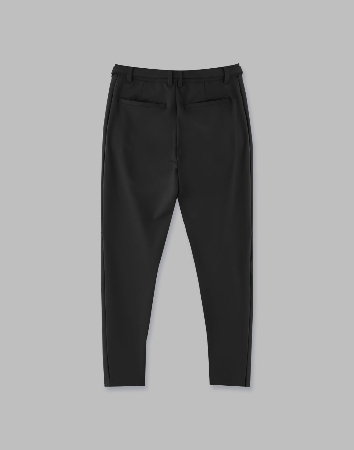 CRONOS BLACK STRETCH TAPERED PANTS – クロノス CRONOS Official Store