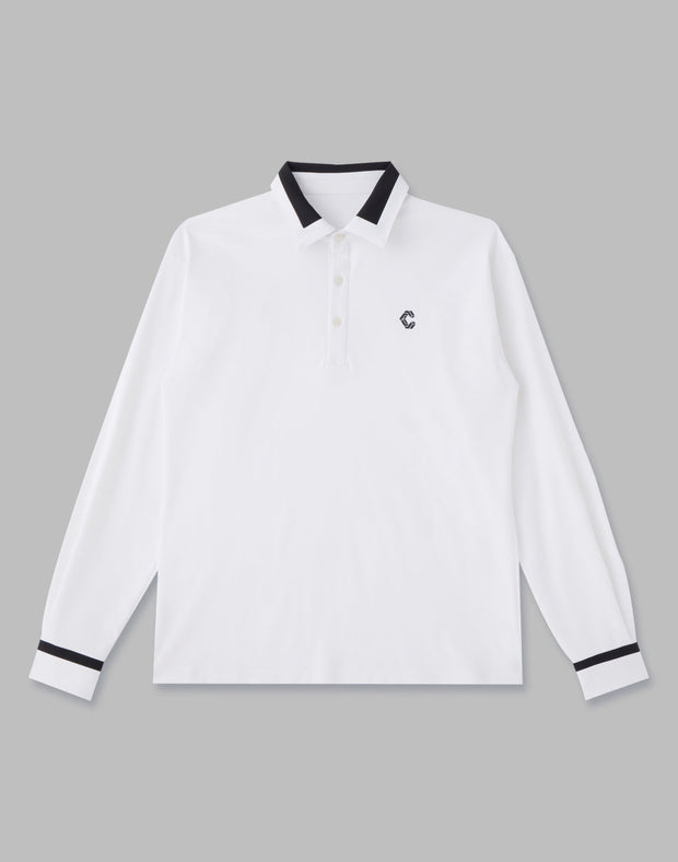 CRONOS BLACK STRETCH POLO - クロノス CRONOS Official Store