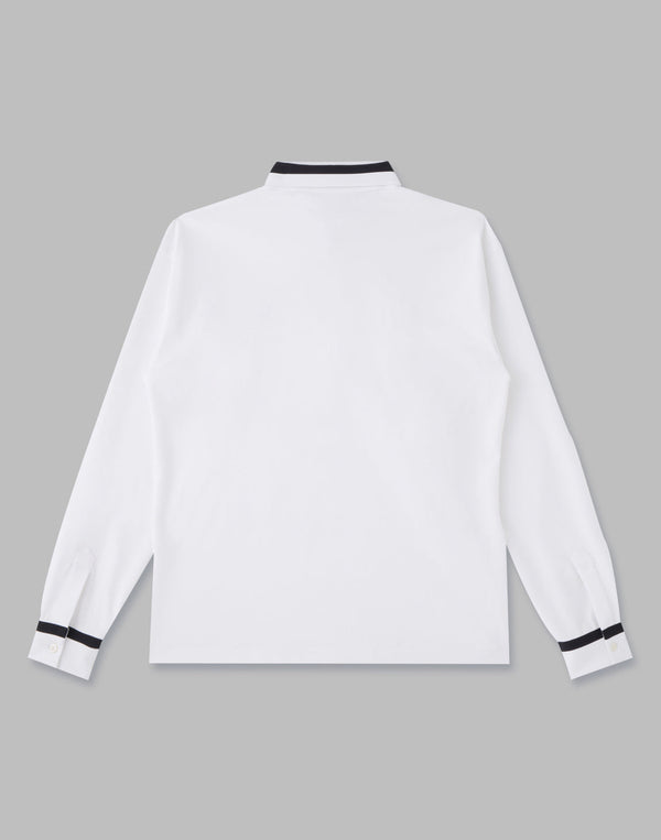 CRONOS BLACK STRETCH POLO