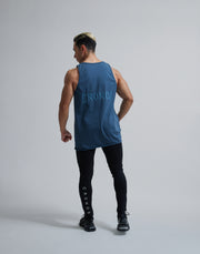 CRONOS BACK LOGO TANKTOP【BLUEGRAY】