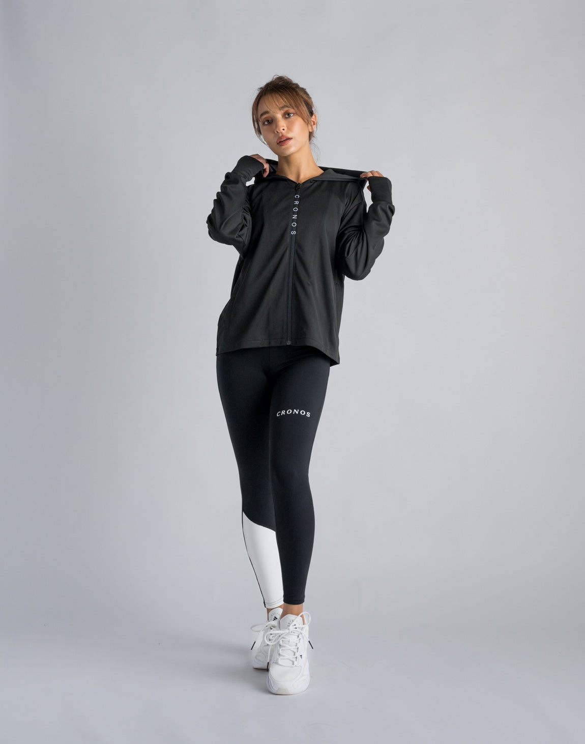 CRONOS WOMEN JERSEY BLOUSON【BLACK】 – クロノス CRONOS Official Store