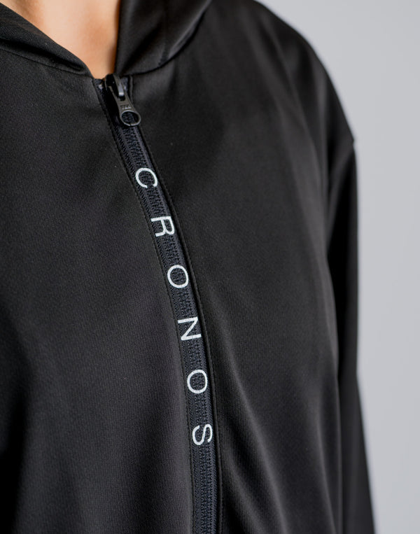 CRONOS WOMEN OUTDOOR UV CUT HOODIE [WHITE]